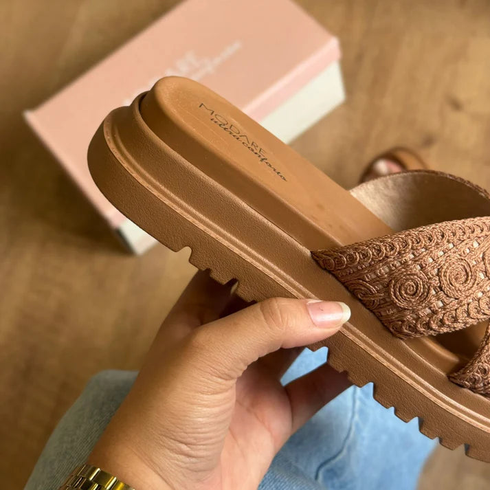 Sandalia Croché Sienna - Comodidad y Frescura