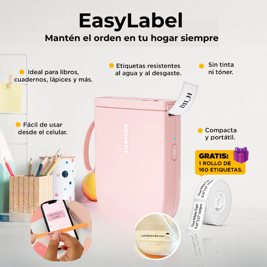 EasyLabel - Mini Impresora de Etiquetas Portátil