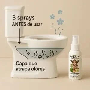 Puriq Spray para Inodoro 59 ml