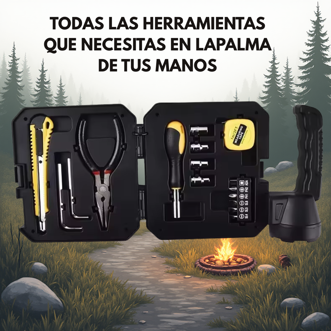 Kit Master con Linterna LED (7 en 1)