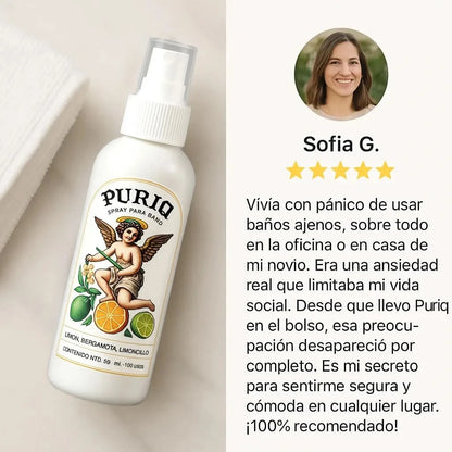 Puriq Spray Anti-Olor para baño