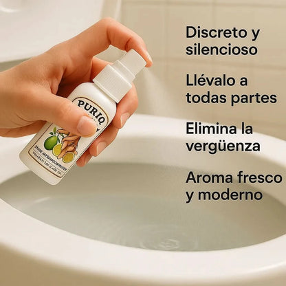 Puriq Spray Anti-Olor para baño