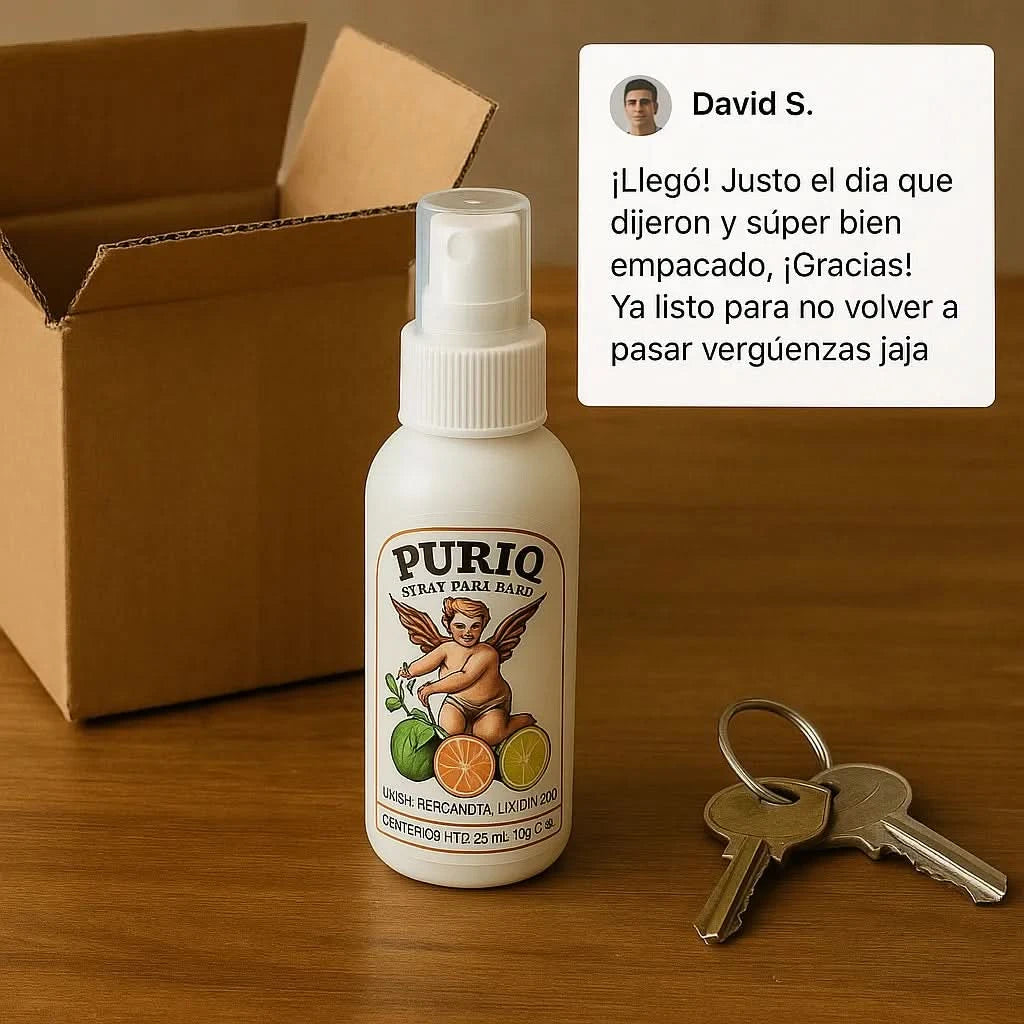 Puriq Spray Anti-Olor para baño