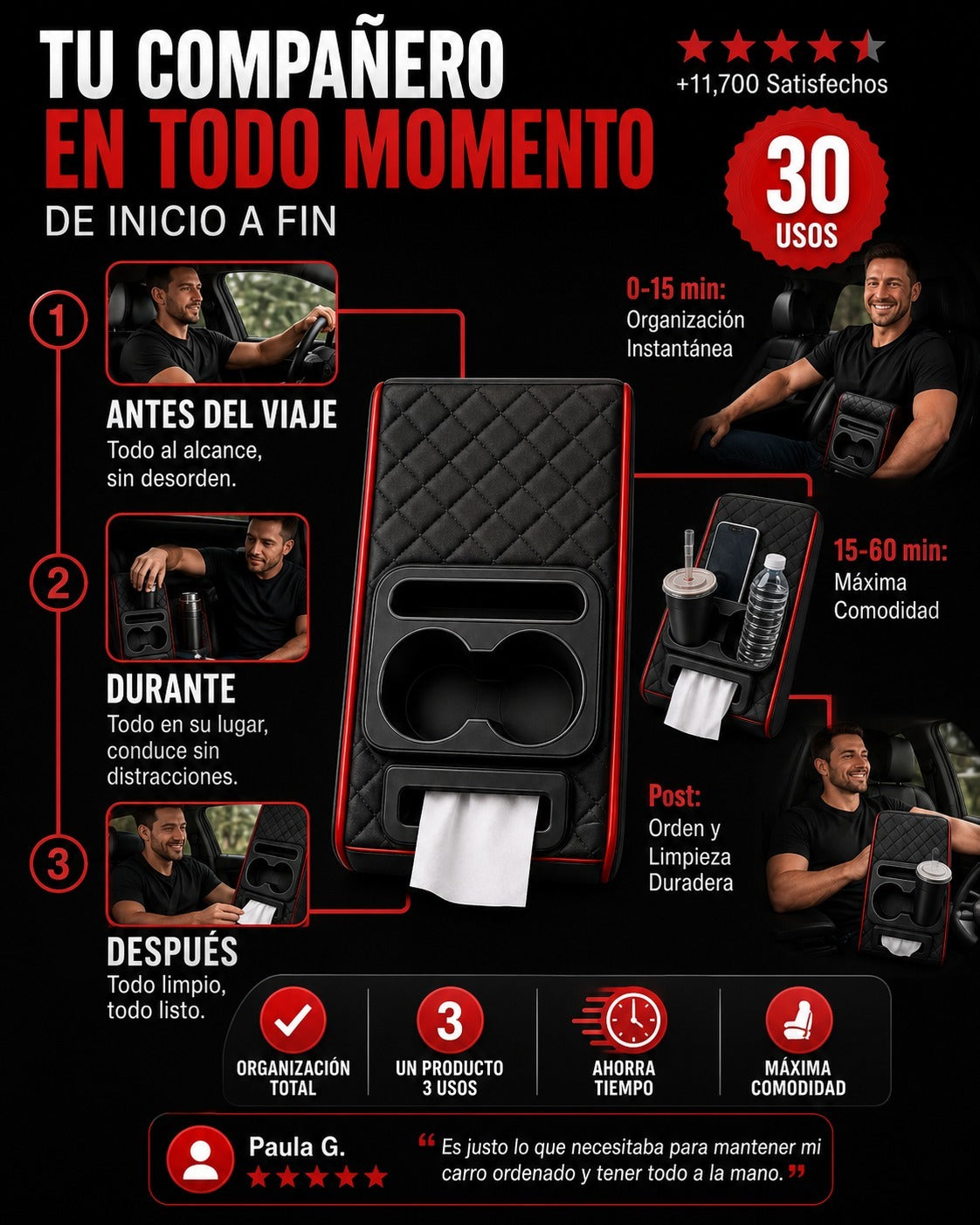 POSABRAZO UNIVERSAL DE AUTO - PROMOCIÓN ÚLTIMAS UNIDADES🔥