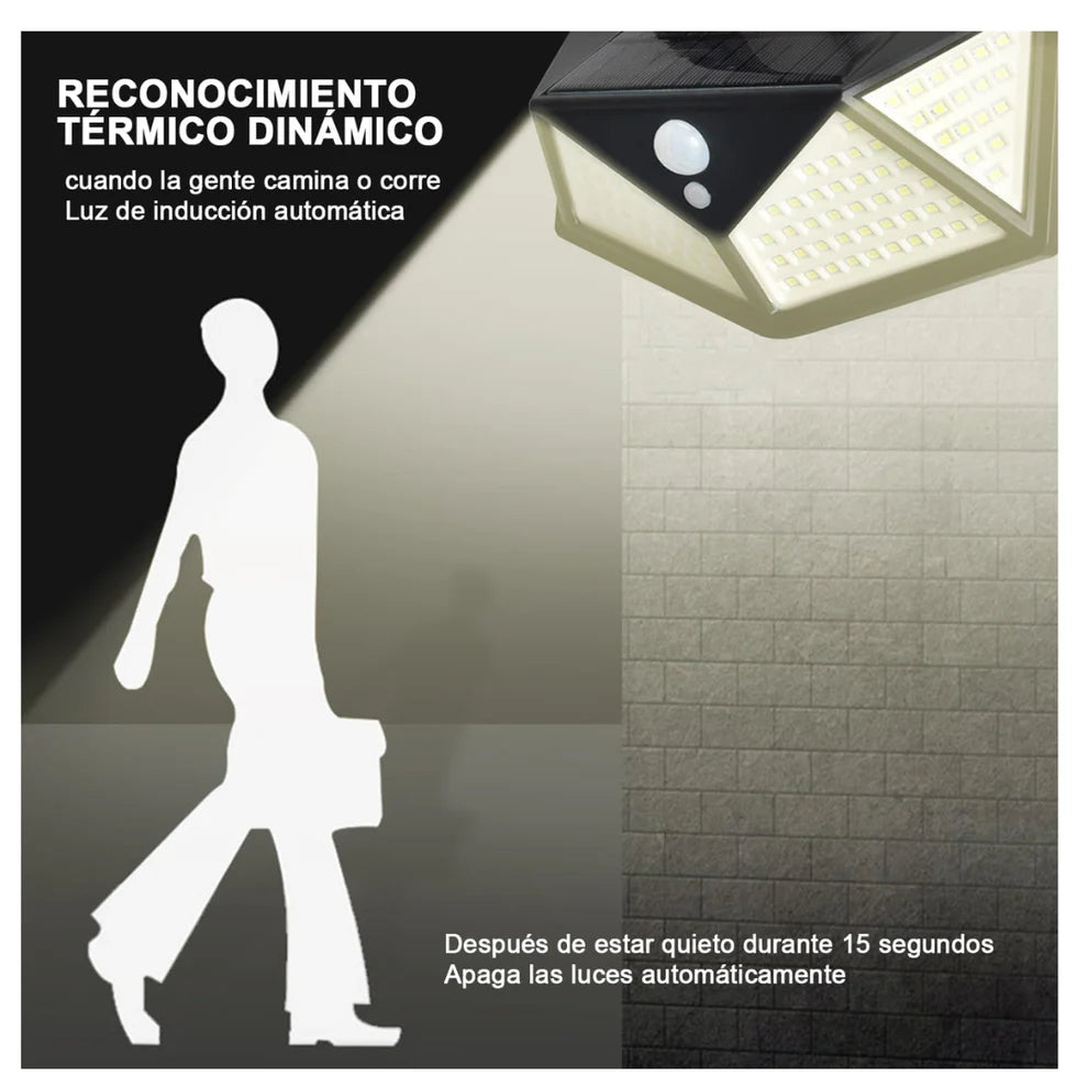 Lámpara Solar LED con Encendido Automático | Oferta 2x1